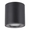 Spot Plafond - SILUMEN - GU10 - IP54 - Noir - Dimmable Non