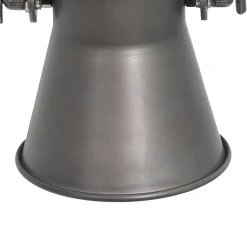 Spot rustique noir avec bois réglable - Jelle