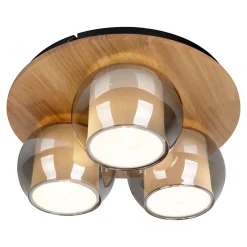 Spot TEXAS trois elements applique murale ou plafonnier