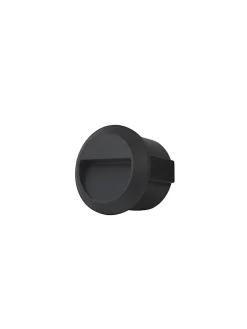Spots à encastrer Sham LED intégrée 148lm 4.4W IP54 GoodHome gris anthracite