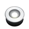 Spots Brockton LED intégrée 350lm IP65 et IP67 GoodHome chrome