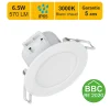 Spots LED encastrable BBC (RT2012) IP65 - spécial salle de bain - 6.5W 500 LM 3000K - garantie 5 ans