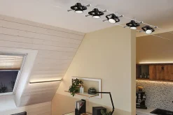 Standard 12 V Réflecteur LED GU5,3 Kit de 3 3x450lm 3x6W 2700K Noir