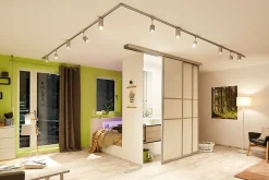 Standard 230 V Réflecteur LED GU10 750lm 8W 2700K gradable Chrome mat