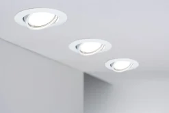 Standard 230 V Réflecteur LED GU10 Flat 37mm 3x550lm 3x4,9W 2700K Blanc signal