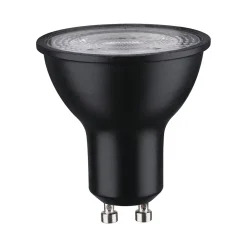 Standard 230 V Réflecteur LED GU10 750lm 8W 2700K gradable Noir mat