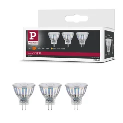 Standard 12 V Réflecteur LED GU4 3x345lm 3x4,2W 2700K Argent