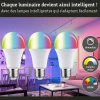 Standard 230 V Smart Home Zigbee 3.0 Ampoule LED E27 3x1055lm 3x11W RGBW+ gradable Dépoli