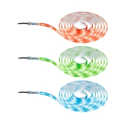 Strip LED intégré dimmable autocollant SimpLED Paulmann 11W 117lm transparent mat L.3m x H.0,3 x P.0,3cm