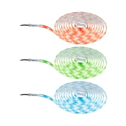 Strip LED intégré dimmable autocollant SimpLED Outdoor Paulmann 15W 195lm transparent mat L.5m x H.0,3x P.0,3cm