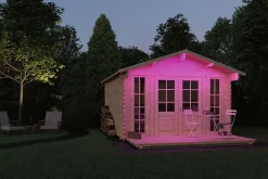 Strip LED intégré dimmable autocollant SimpLED Outdoor Paulmann 15W 195lm transparent mat L.5m x H.0,3x P.0,3cm