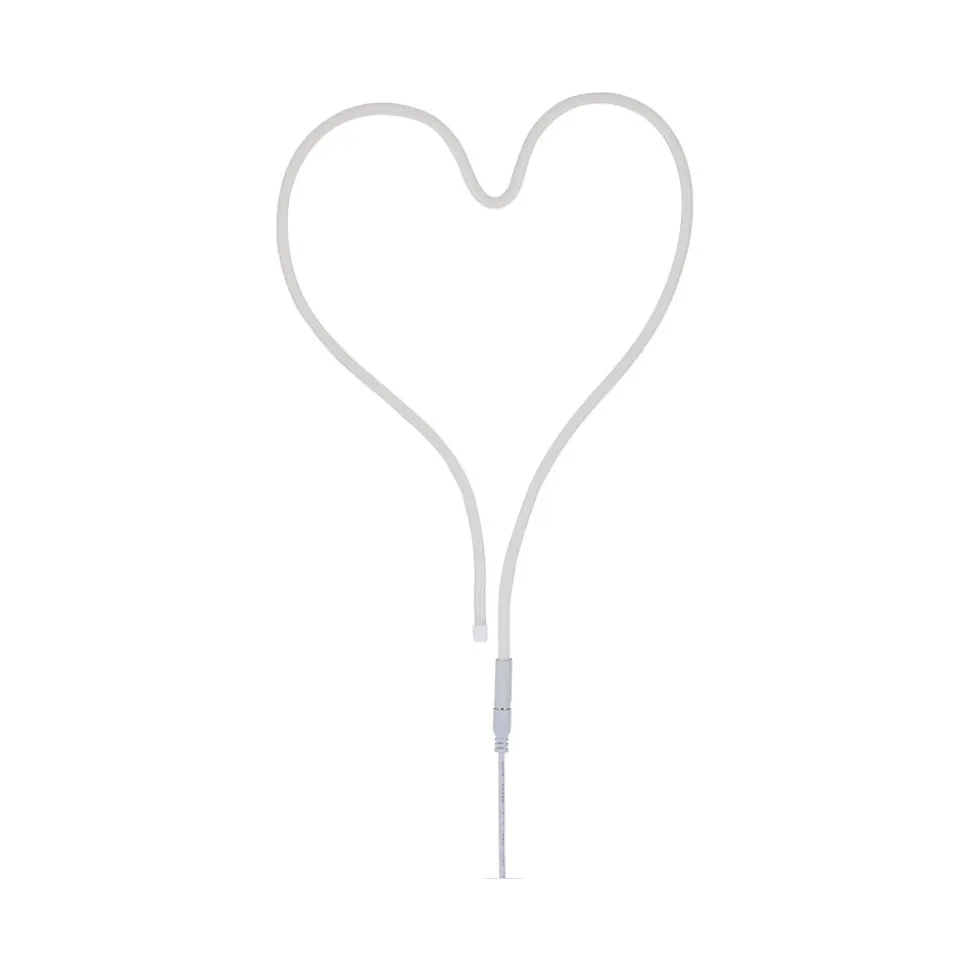 Strip USB Neon Colorflex 10lm 4,5W 5V blanc coeur rose Paulmann 1m