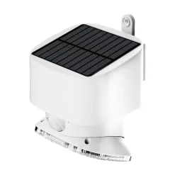 SUGAR : Projecteur LED solaire 2000 lumens, monobloc, avec détecteur de mouvement. Blanc