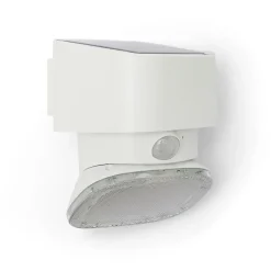 SUGAR : Projecteur LED solaire 2000 lumens, monobloc, avec détecteur de mouvement. Blanc