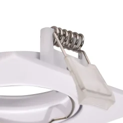 Support carré pour spot encastrable Ares IP20 ⌀8,5xH.2,8cm métal blanc GoodHome