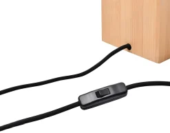 Support de lampe à poser Qausuit carré E27 IP20