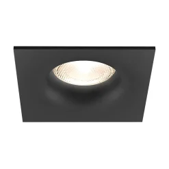 Support de spot Tetra D1 carré noir MR16 GU10/GU5.3