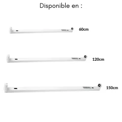 Support pour Tube LED T8 60cm IP20 - SILAMP