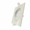 Support Spot Encastrable GU10 LED Orientable Carré BLANC - SILAMP