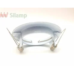 Support Spot GU10 LED Rond BLANC - SILAMP