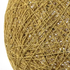 Suspension - Home Deco Factory - Moutarde - Tissée