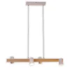 Suspension 4 pièces FRIDA metal blanc GU10 pour salon salle à manger entree bureau 80 cm