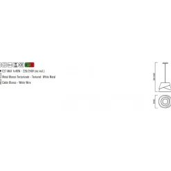 Suspension Alboran petit modèle