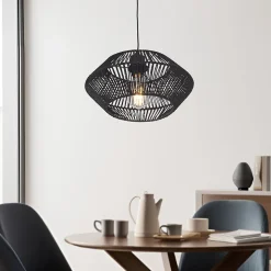 Suspension Amersham E27 noir lux.pro