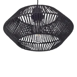 Suspension Amersham E27 noir lux.pro