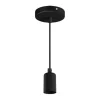 Suspension Ampoule E27 100cm Noir - SILAMP