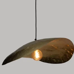 Suspension Arlo - doré - métal D80 cm - Atmosphera