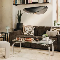 Suspension Arlo argent H128cm - Atmosphera