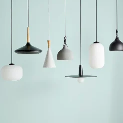 Suspension Arraqis E27 IP20 blanc 19cm