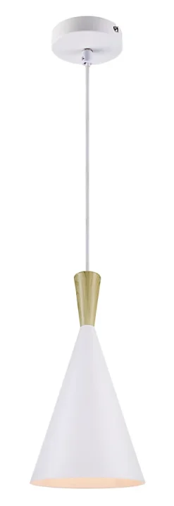 Suspension Arraqis E27 IP20 blanc 19cm