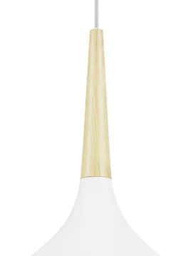 Suspension Arraqis E27 IP20 blanc 38cm