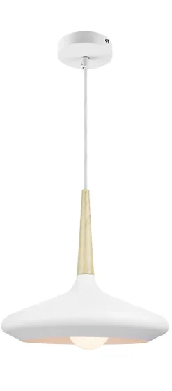 Suspension Arraqis E27 IP20 blanc 36cm