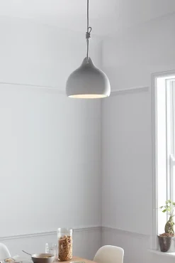 Suspension Aulavik GoodHome E27 blanc