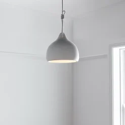 Suspension Aulavik GoodHome E27 blanc