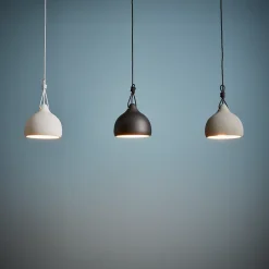 Suspension Aulavik GoodHome E27 blanc