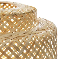 Suspension bambou Liby naturel D40