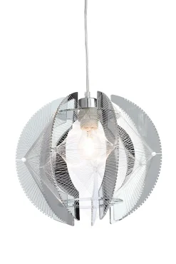 Suspension Bastberg GoodHome E27 argent