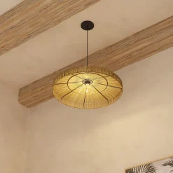 Suspension Bellamy D58cm beige - Atmosphera