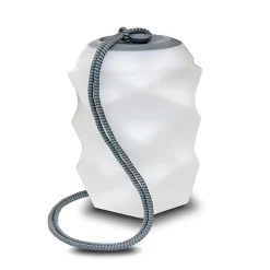 Suspension Bita batterie rechargeable beige LED intégrée 300lm 2W IP65 couleur variable disco + blanc neutre New Garden