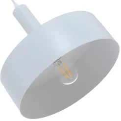 Suspension Bridge IP20 Ø30 x H.28 cm Lussiol métal blanc