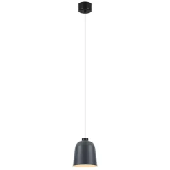 Suspension Calume GoodHome 18cm IP20 E27 noir