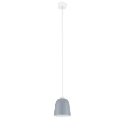Suspension Calume GoodHome 18cm IP20 E27 gris