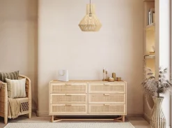 Suspension Carina en bambou Ø41 x H.150 cm E27 IP20 40W Seynave