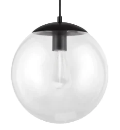 Suspension Dacite E27 28W ⌀28xH.146.5cm noir GoodHome
