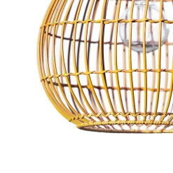 Suspension de jardin en rotin marron solaire Teamson Home