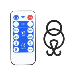 Suspension de jardin en rotin marron solaire Teamson Home